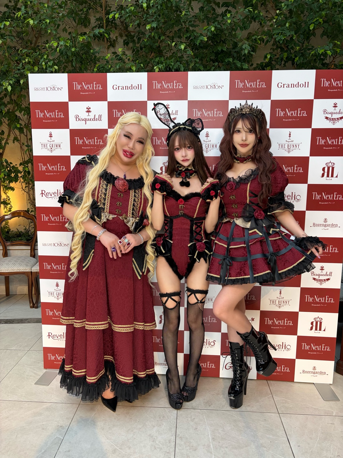 登壇キャストたち